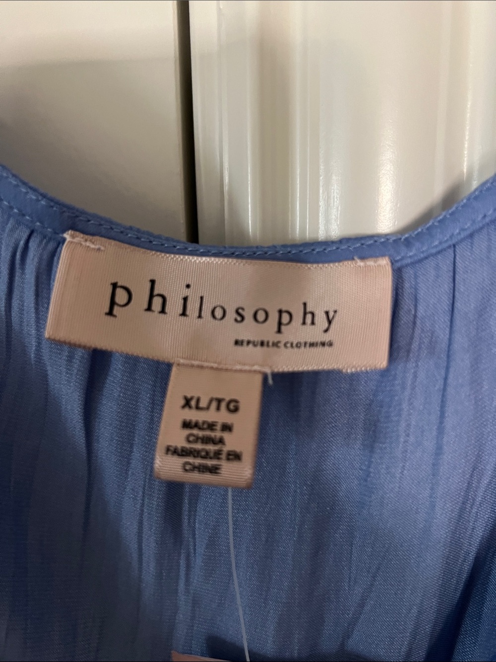 Philosophy Cornflower Blue Ruffle-Tier Maxi Dress - Picture 2 of 7